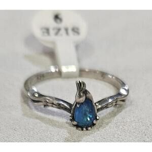 Fragrant Jewels Ice Phoenix Sterling Silver Ring NWT Size 9